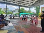 ร่วมประชุมเพื่อบูรณาการแผนชุมชน และแผนพัฒนาท้องถิ่น ณ อาคารโดมองค์การบริหารส่วนตำบลม่วงงาม...